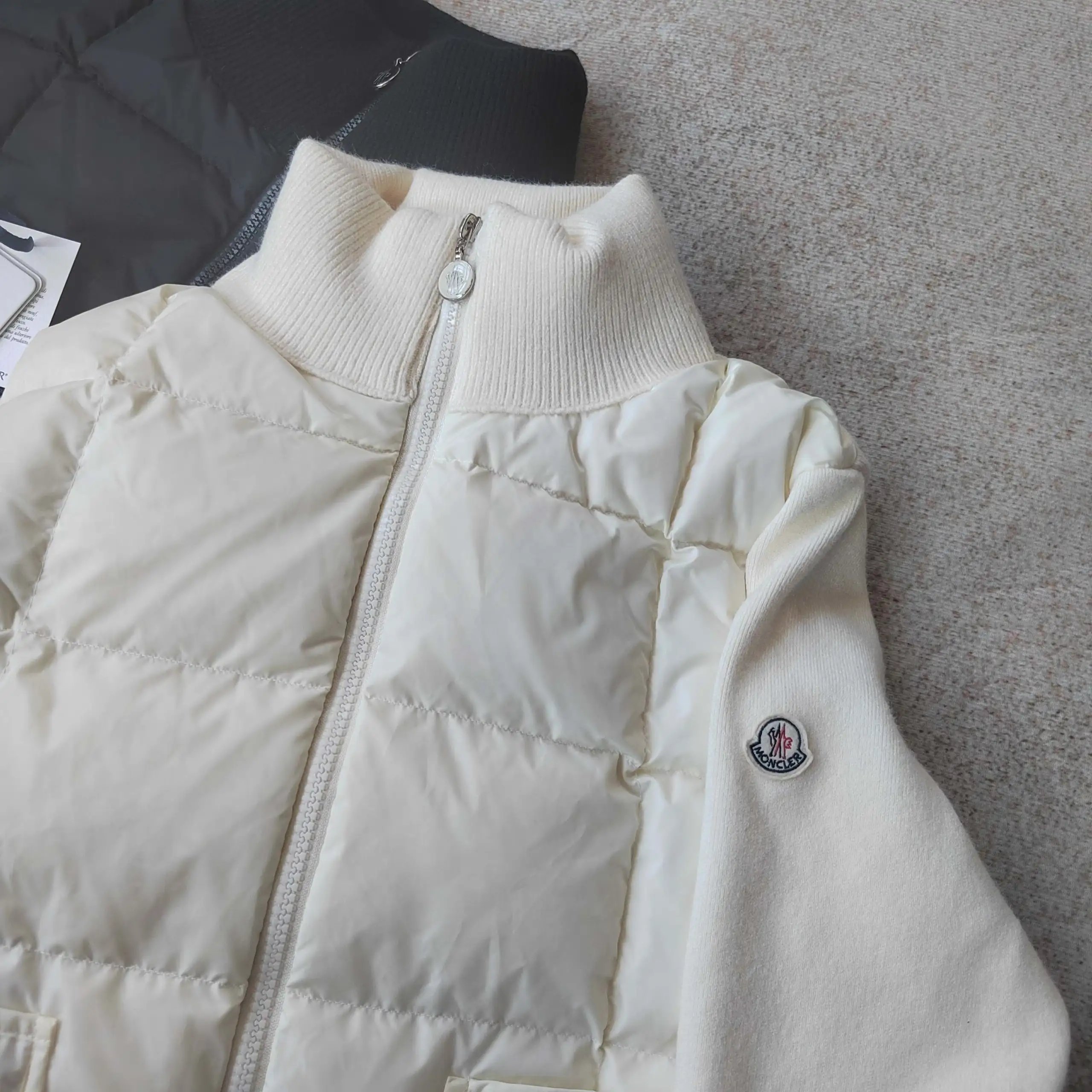 Moncler Down Jacket Black Outerwear - 8