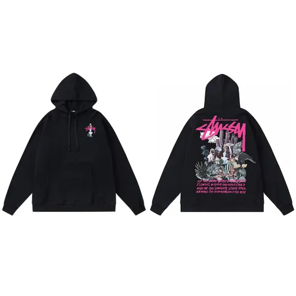 Saint Tears Skull & Skate Hoodie Gray - 15