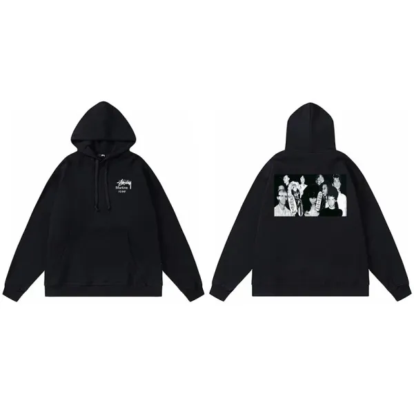 Saint Tears Skull & Skate Hoodie Gray - 32