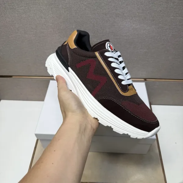 Moncler Trak White Mesh Sneakers Chunky Sneakers - 13
