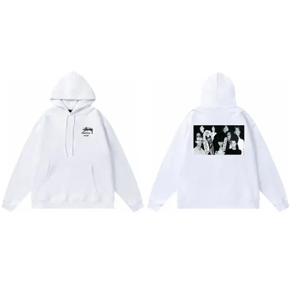 Saint Tears Skull & Skate Hoodie Gray - 33