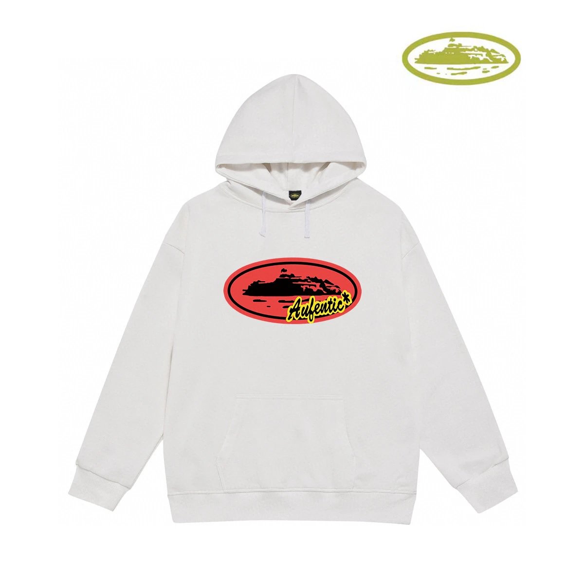 Corteiz CRTZ Arch Logo Black Hoodie - 13