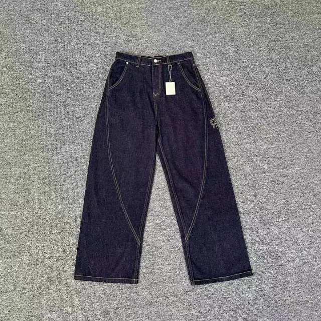 Unbranded Jeans DX 209 Wide-Leg Graphic product detail image 3