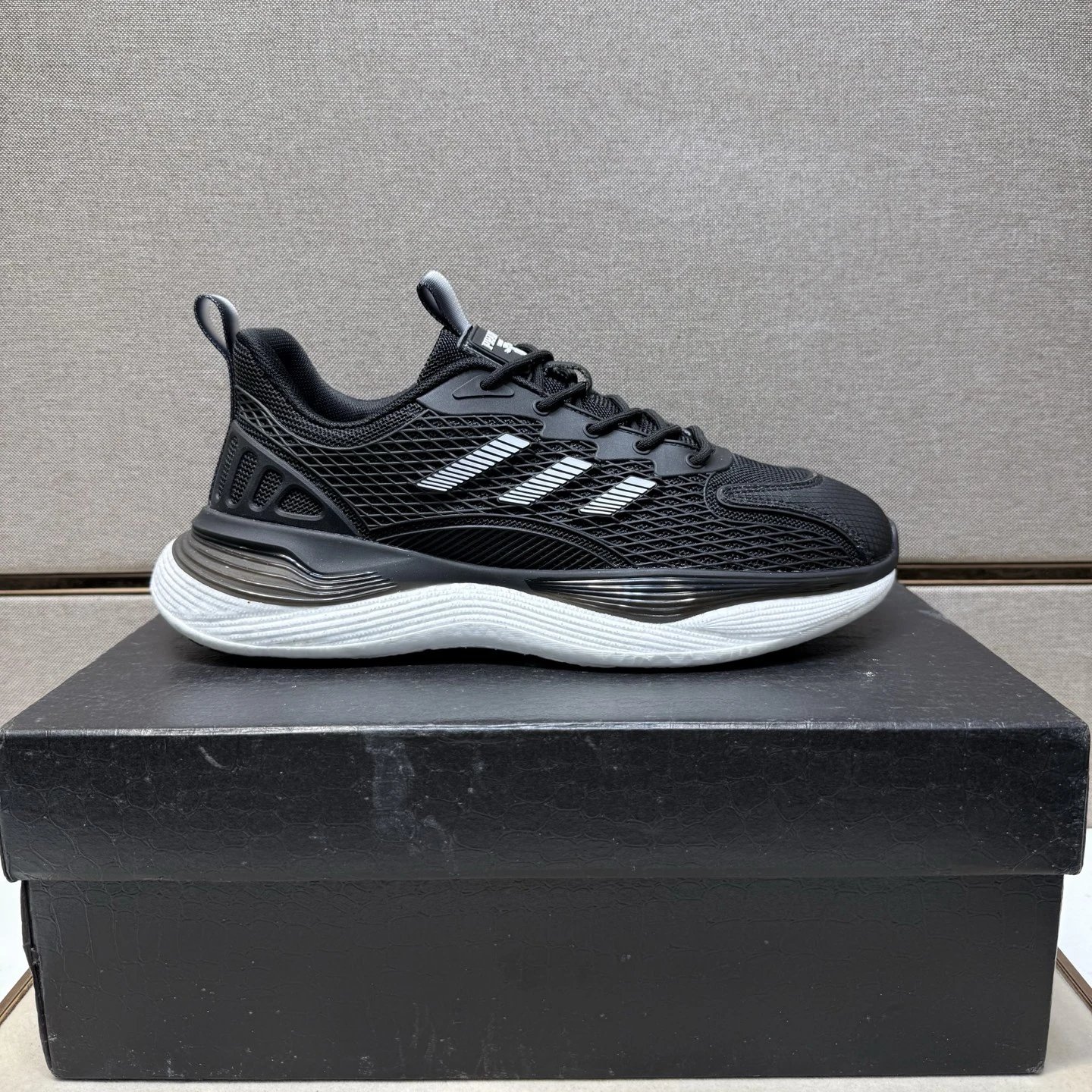 Adidas Running Sneaker Black White