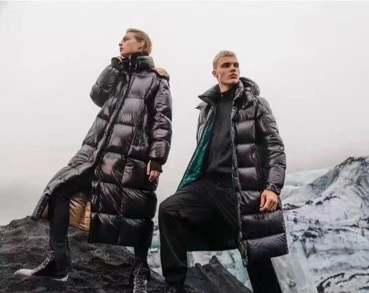 Moncler Maya Long Puffer Jacke