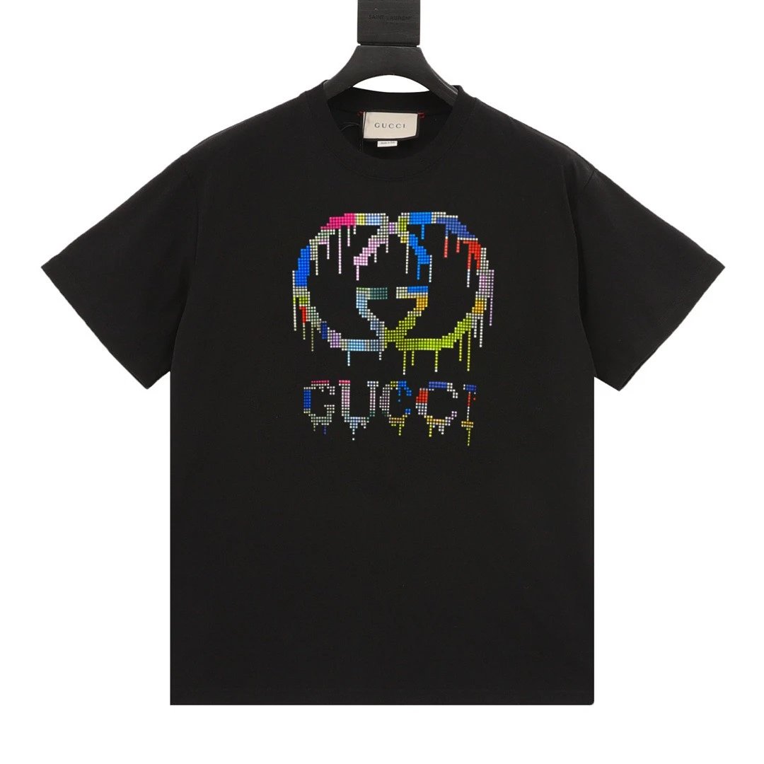 Gucci Pixelated Logo T-Shirt [