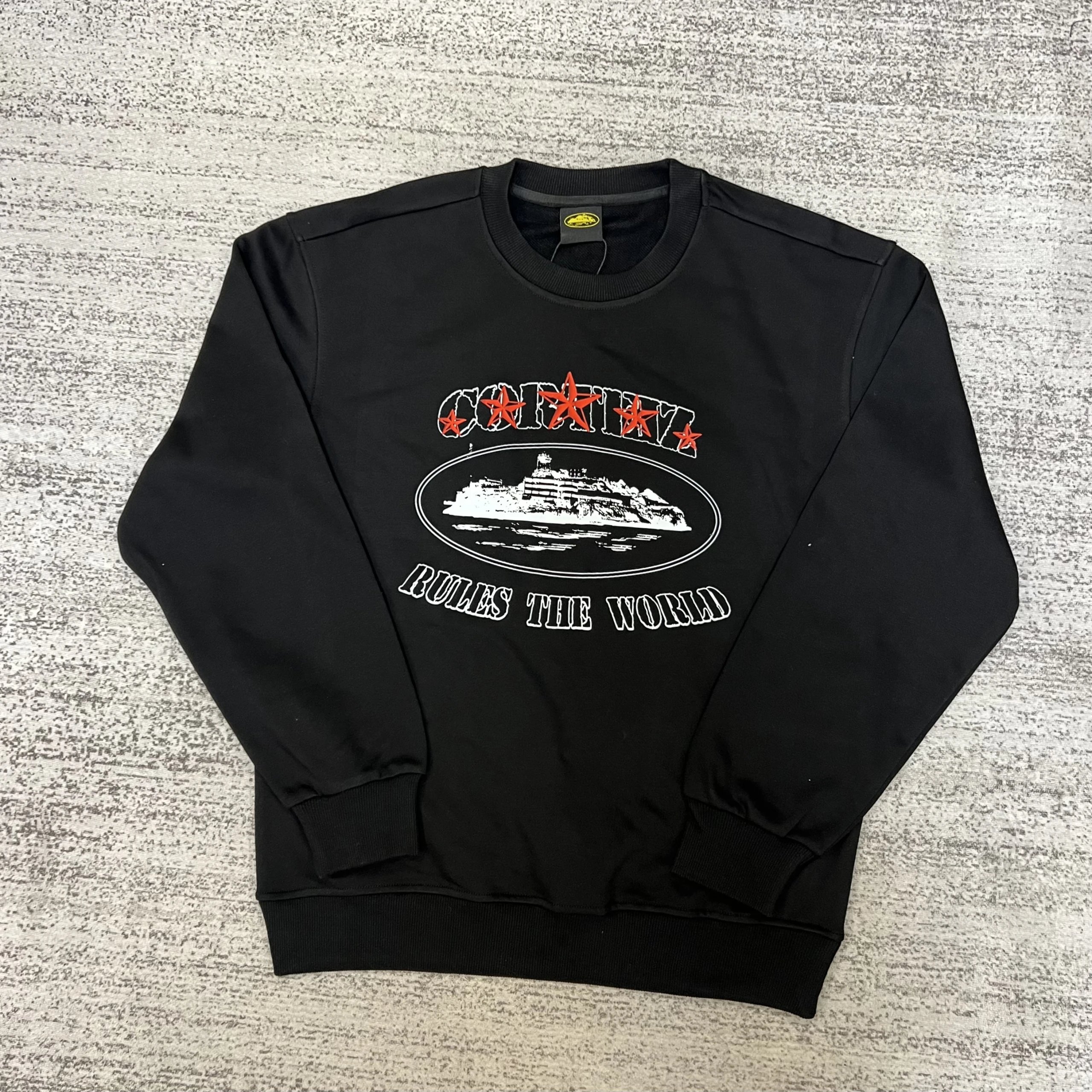 Corteiz Stacked Logo Long Sleeve T-Shirt White - 18