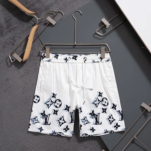Louis Vuitton Shorts Monogram Print Drawstring product detail image 9