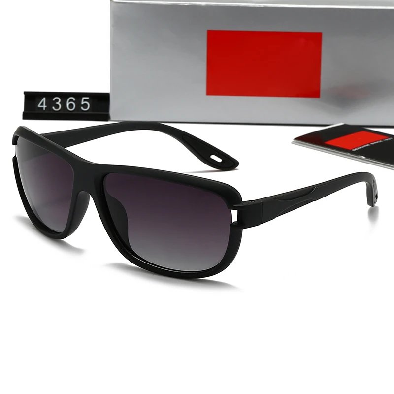 Ray-Ban RB4604 Square Sunglasses Matte Grey Frame Grey Lens