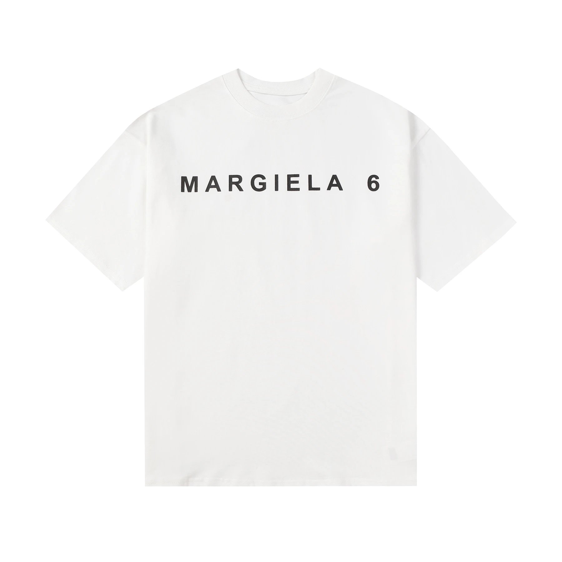 MM6 Maison Margiela Logo Print Tee White