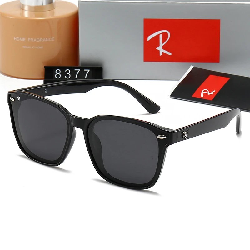 Ray-Ban 4612 Square Sunglasses Black Frame Black Lens