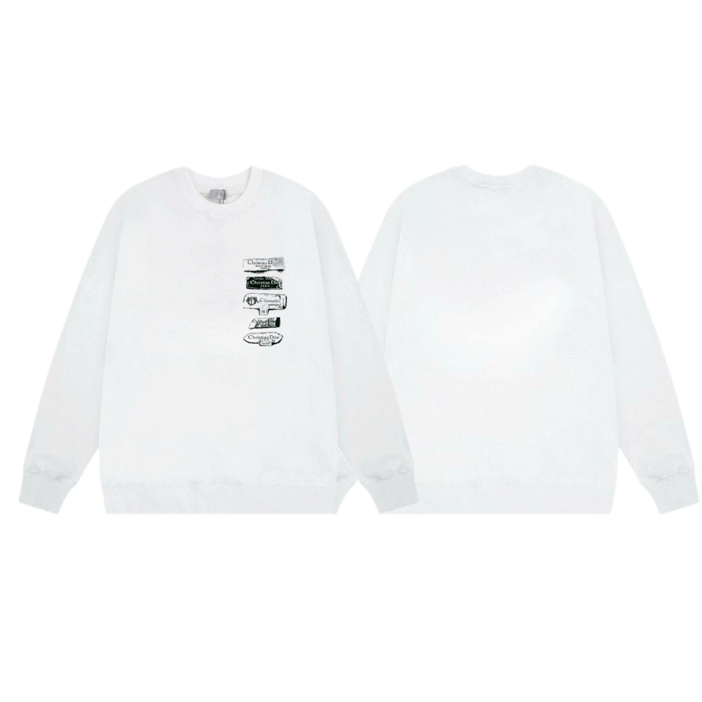 Dior Signage Print Sweatshirt 