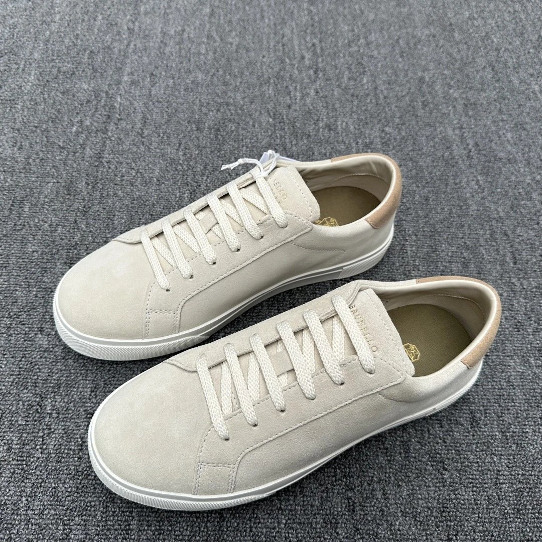 Loro Piana Summer Walk Sneaker Cream Suede