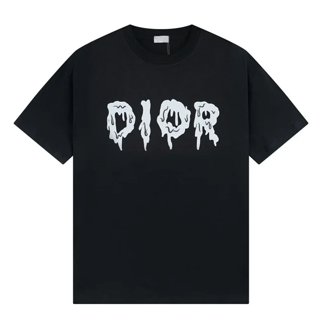 Dior T-Shirts Short-sleeve graphic logo T-shirt product detail image 2