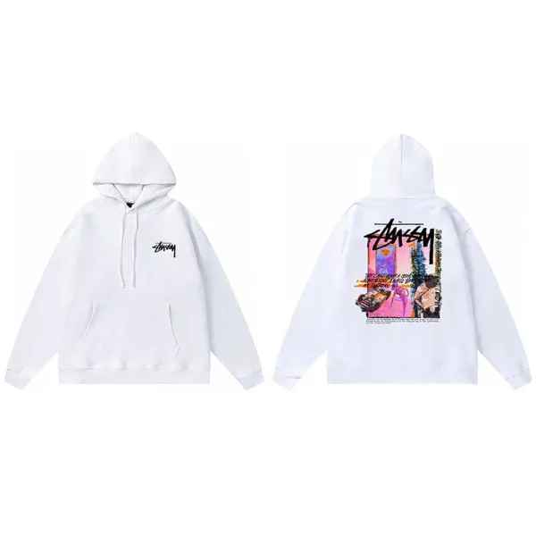 Saint Tears Skull & Skate Hoodie Gray - 22