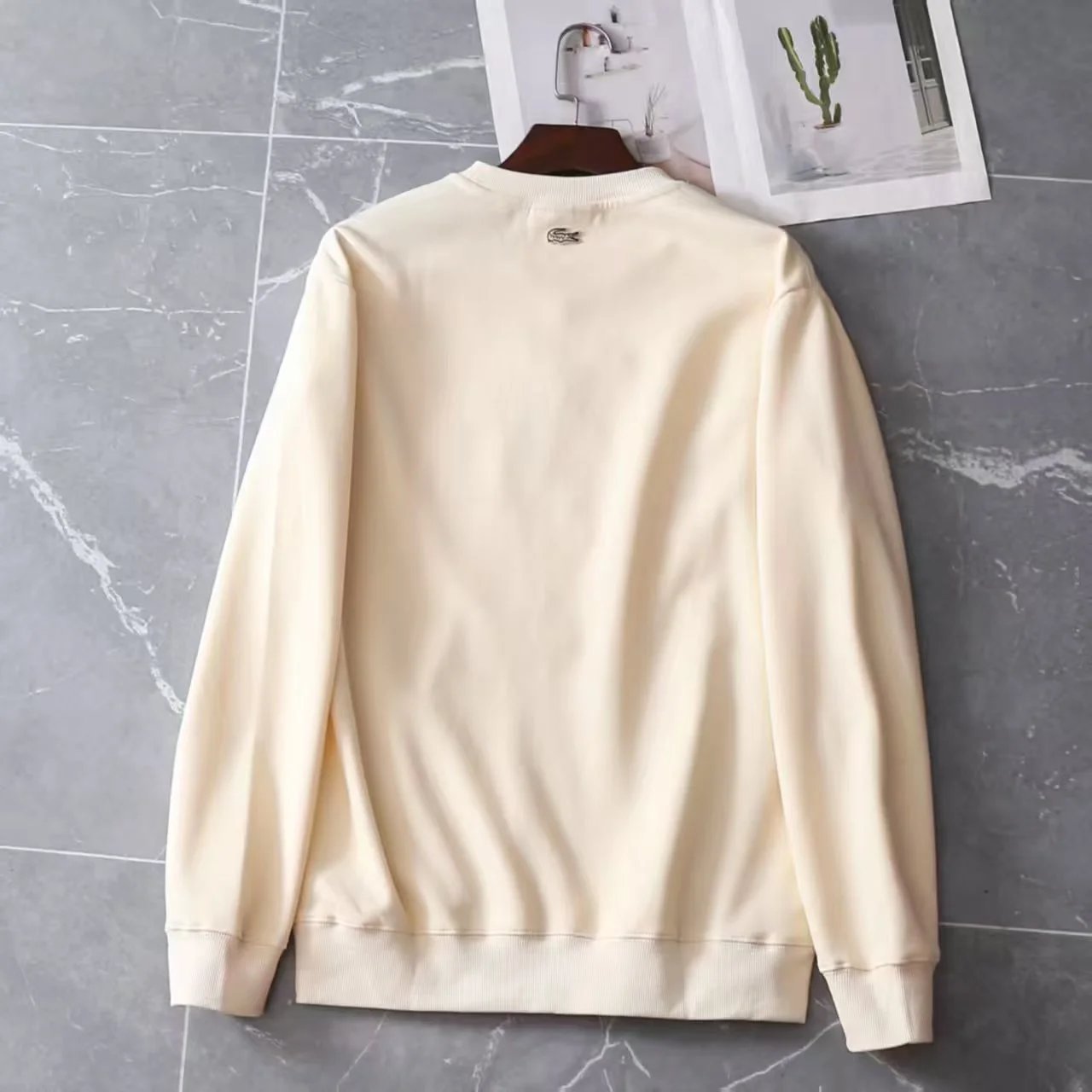 Autumn Solid Color Simple Hoodie photo 8