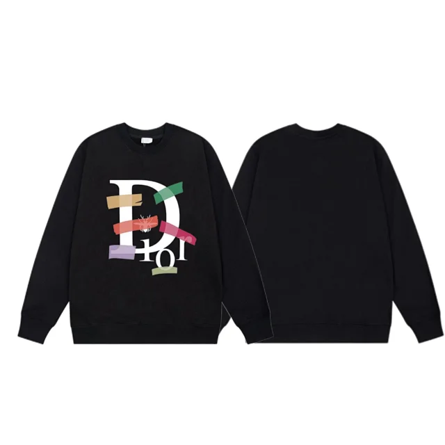 Dior Hoodies & Sweatshirts Crewneck graphic-print sweatshirt product detail image 3