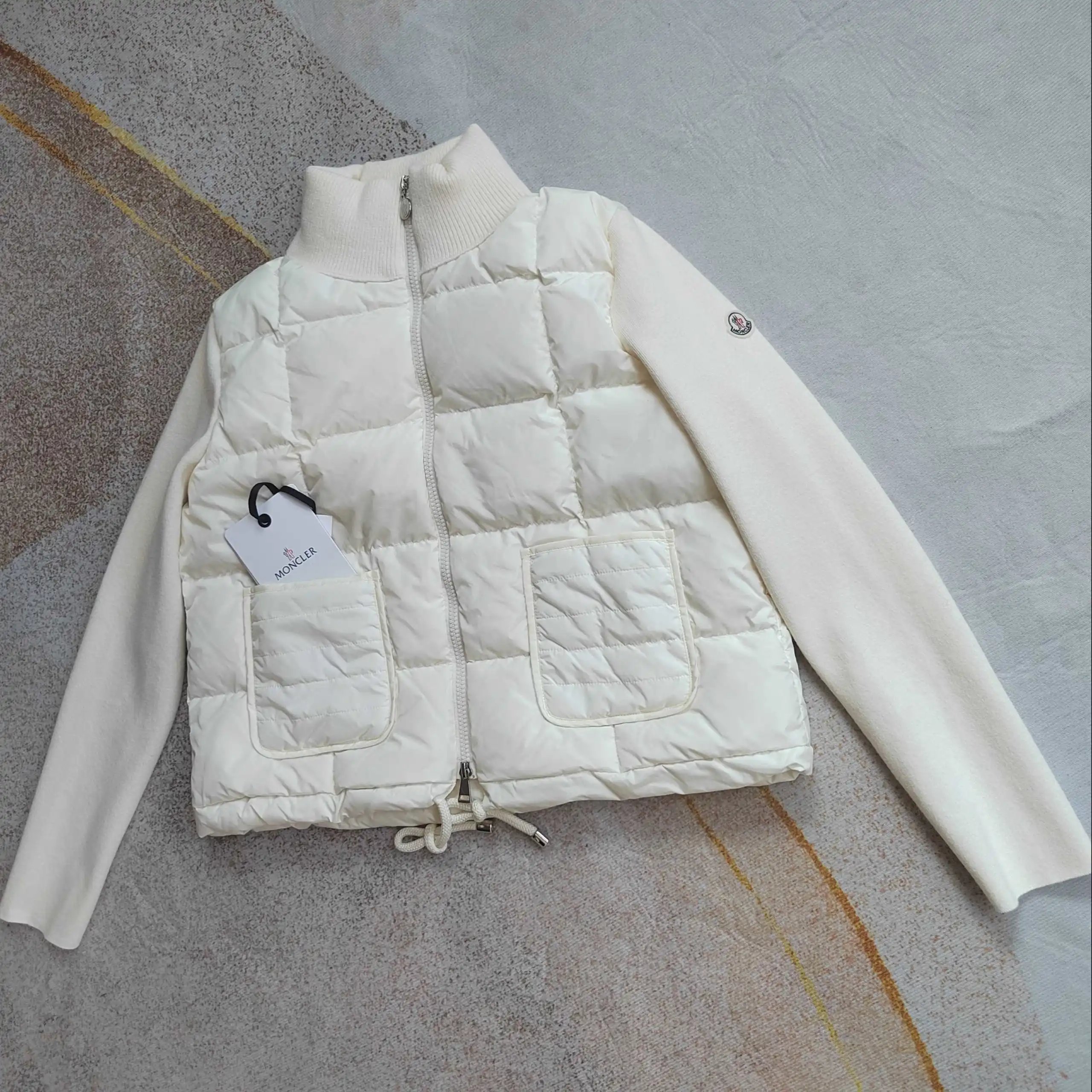 Moncler Down Jacket Black Outerwear - 7