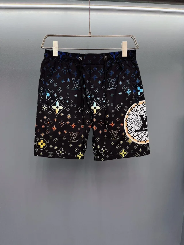 Louis Vuitton Shorts Monogram Print Drawstring product detail image 4