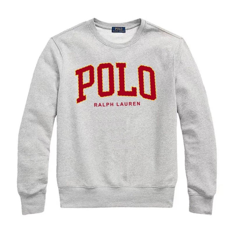 Polo Ralph Lauren Script Logo Crewneck Sweatshirt White Hoodie - 12