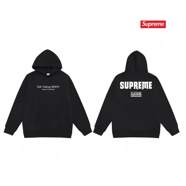 Supreme The Crow Hoodie Black - 4
