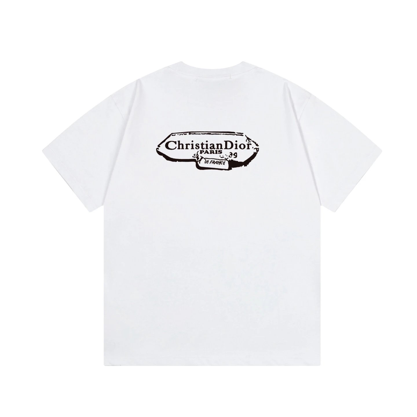 Dior Oblique Stripe Logo Black T-Shirt - 5