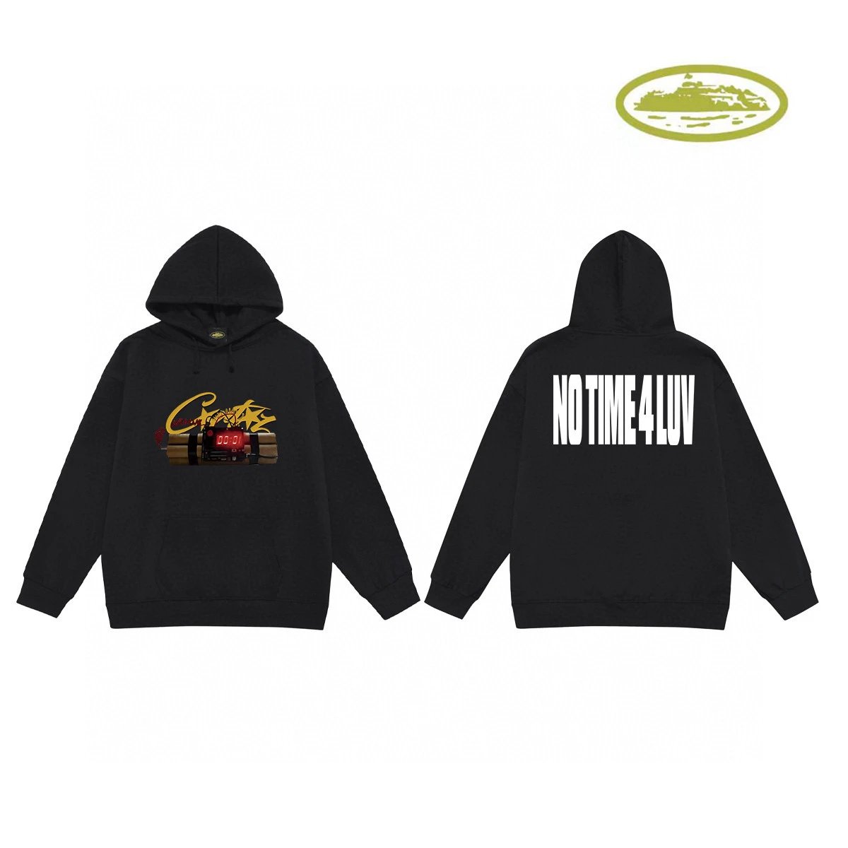 Design No Carry Last Hoodie White Green Hoodie - 4