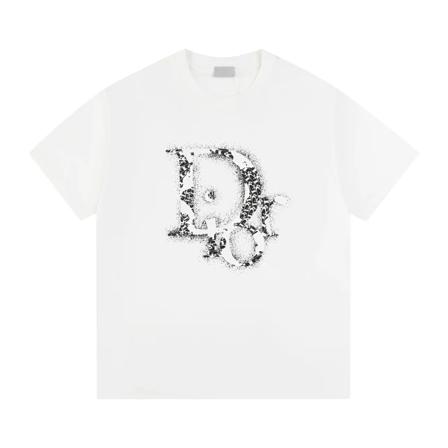 Dior T-Shirts Short-sleeve graphic logo T-shirt product detail image 11
