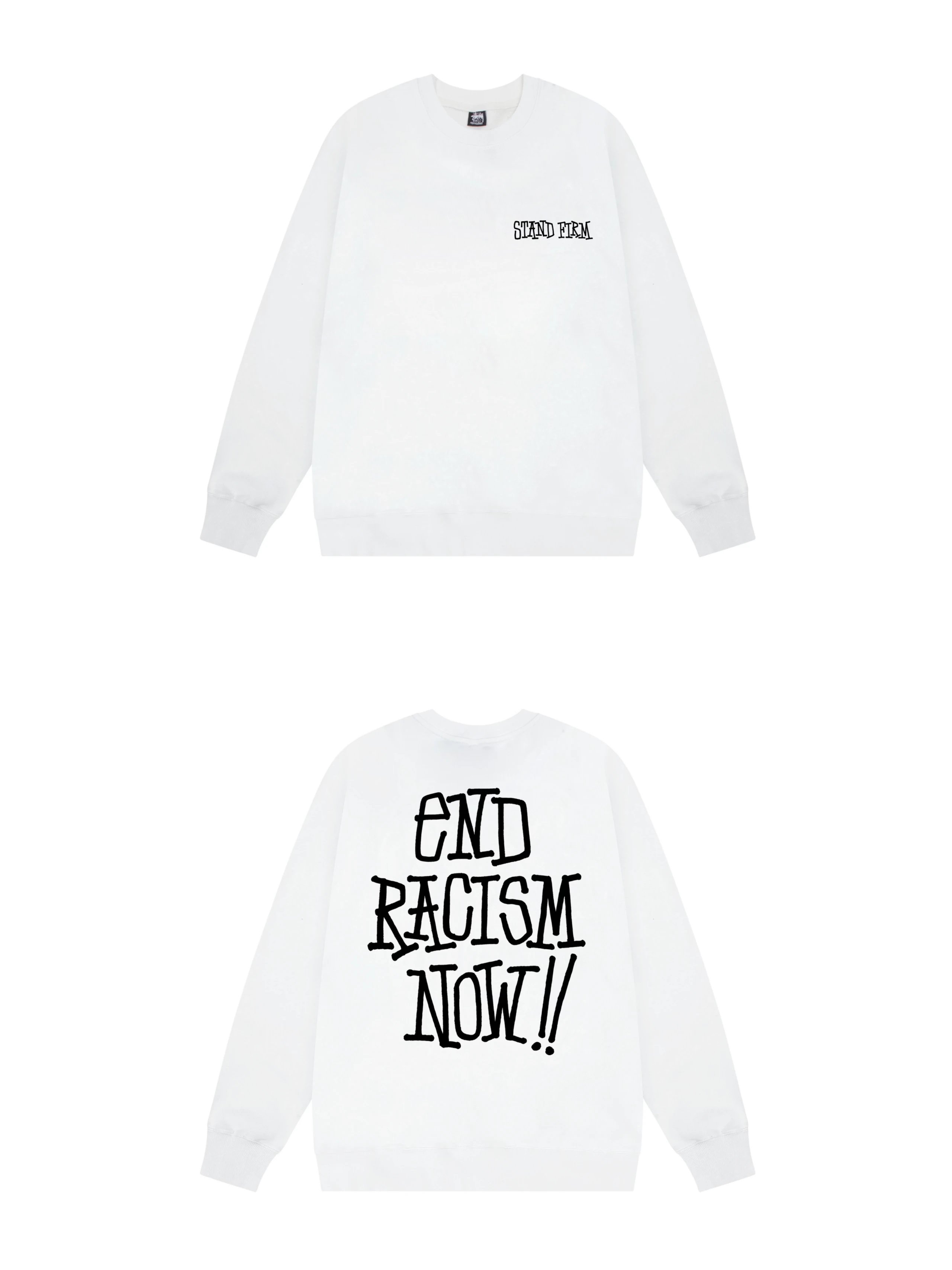 Design End Racism Now Black Hoodie - 10