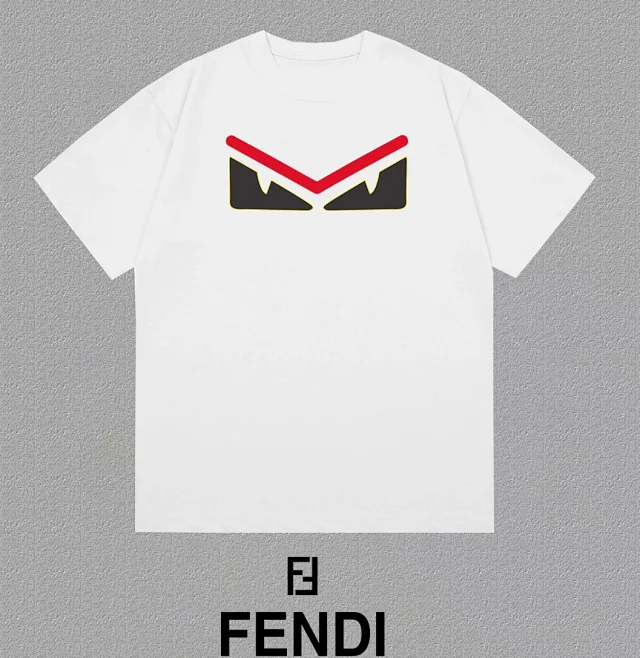 Fendi T-Shirts Graphic Print product detail image 9