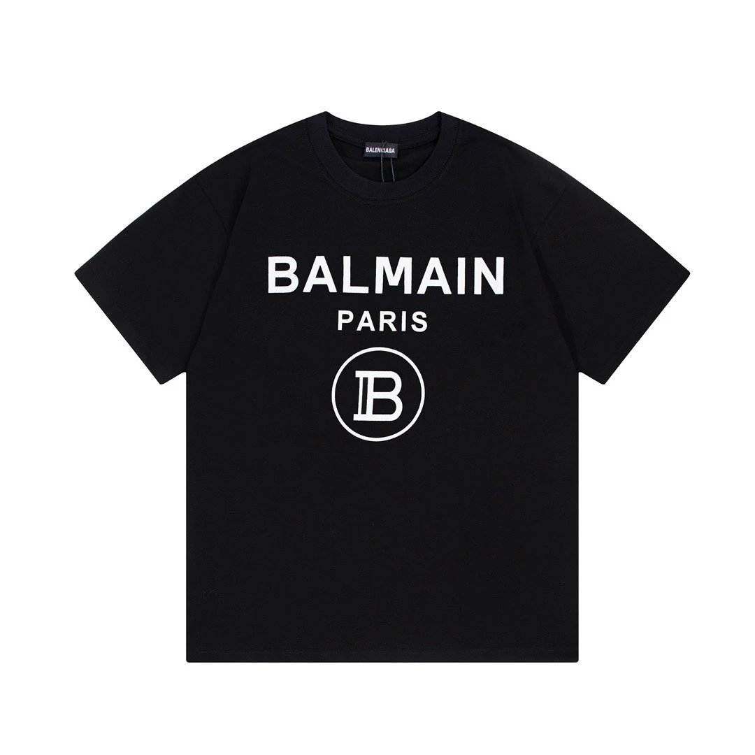 Balmain Paris B Logo Tee Black