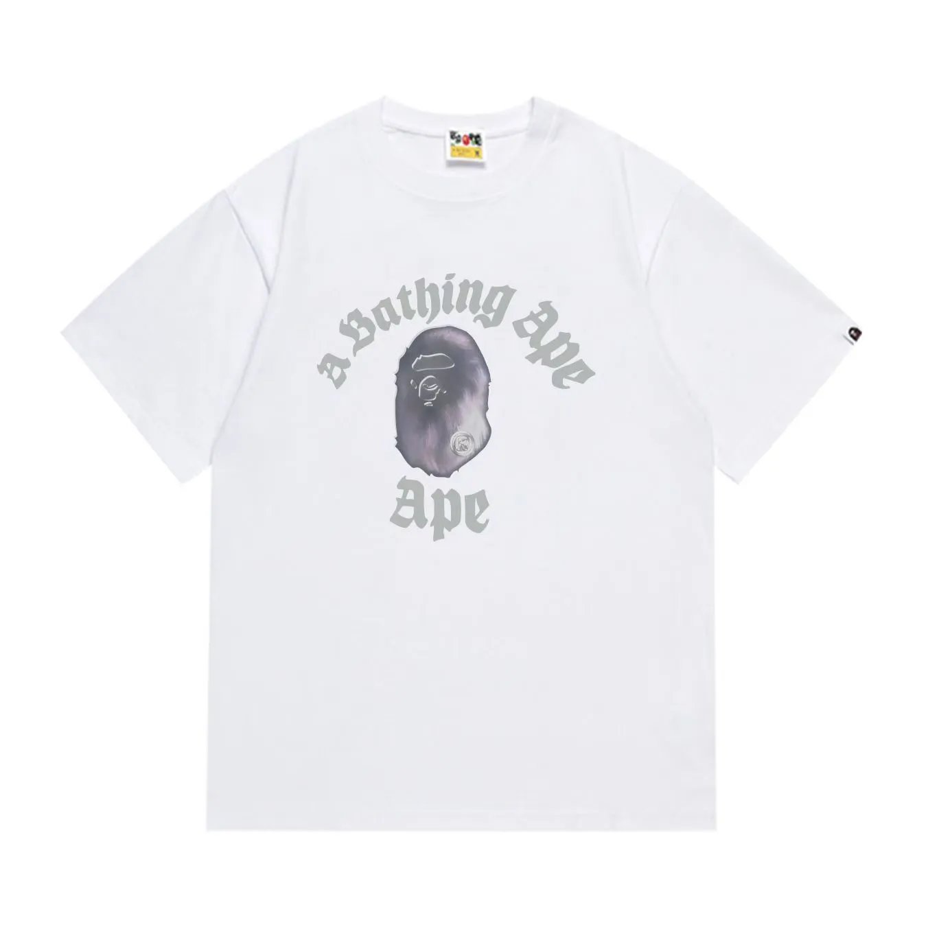 BAPE A Bathing Ape Ape Head Tee White