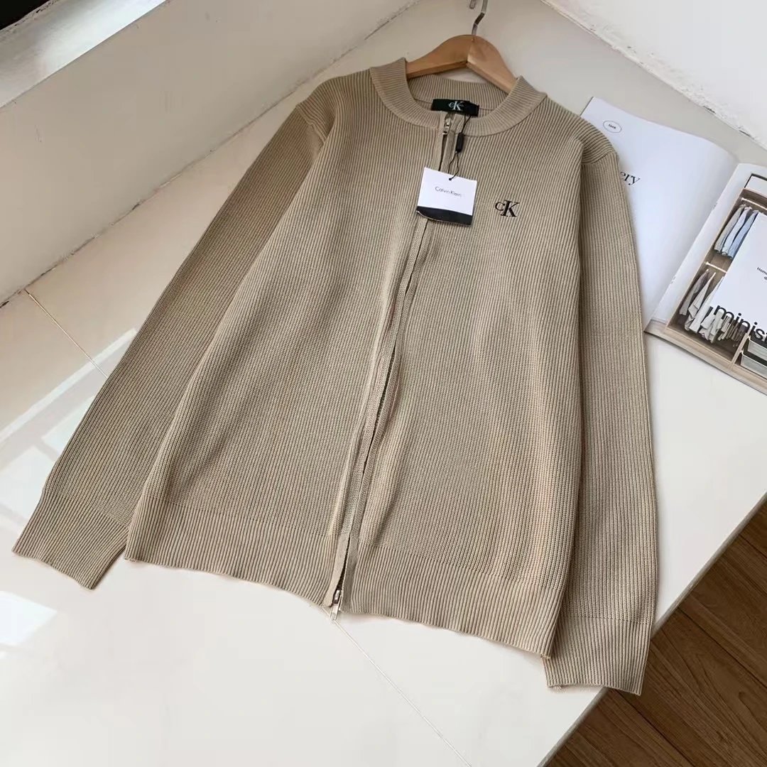 Calvin Klein CK Jeans Zip Cardigan Khaki