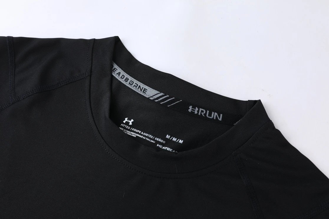 Under Armour HeatGear Compression Base Layer Top Light Gray Long Sleeve - 13
