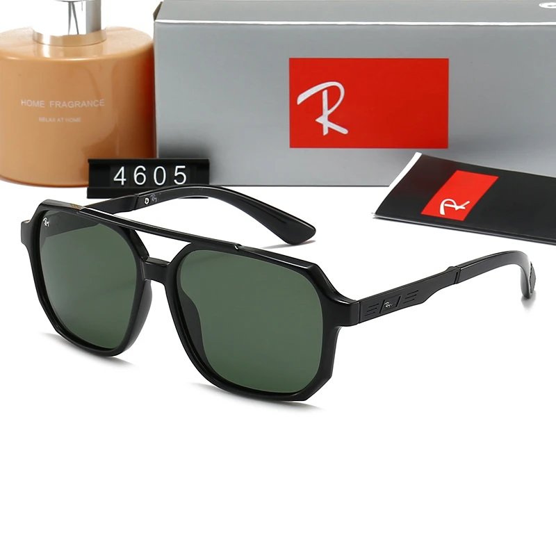Burberry BE8665 Square Sunglasses Black Frame Grey Lens
