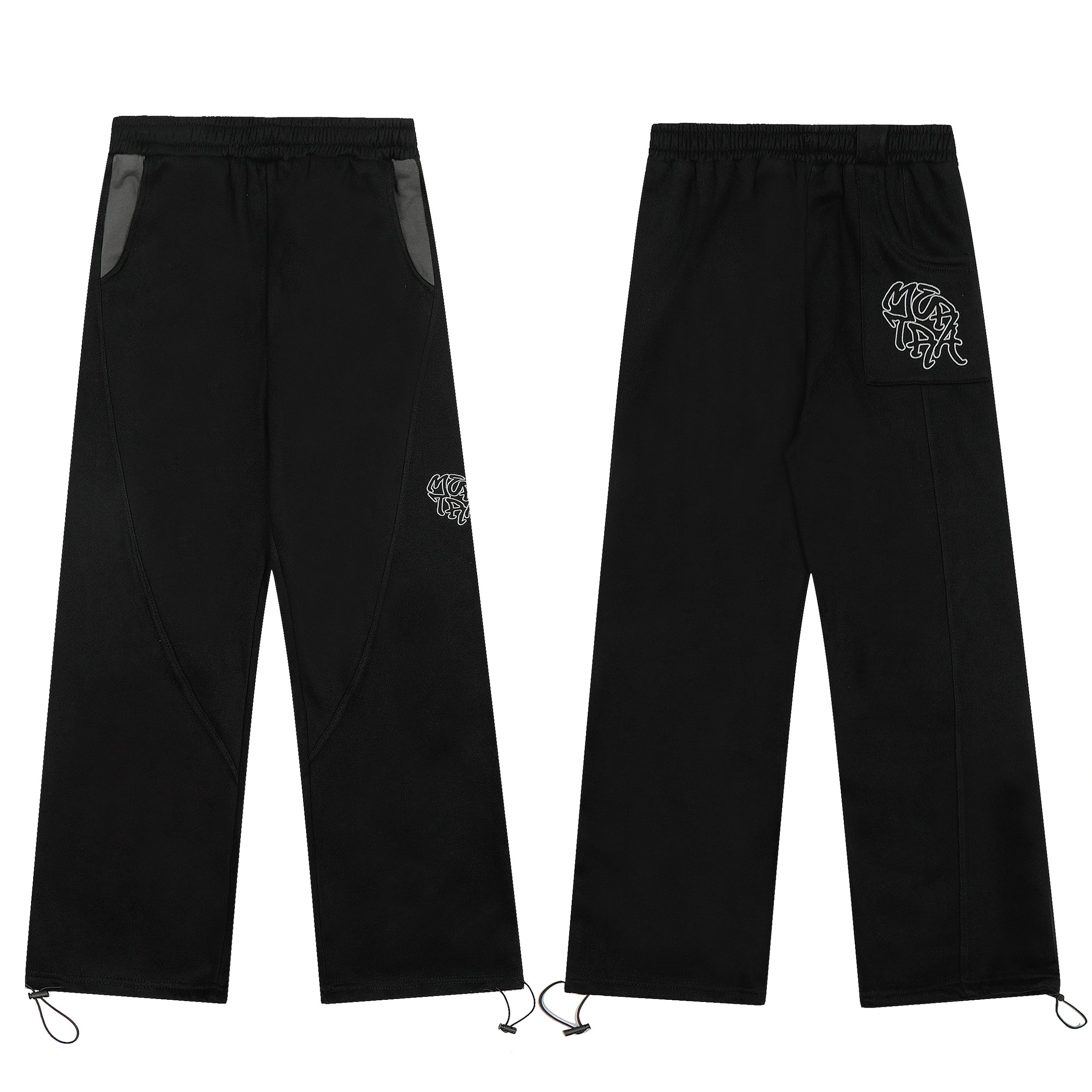 Design Hoodie and Sweatpants Set Black / Gray - 7