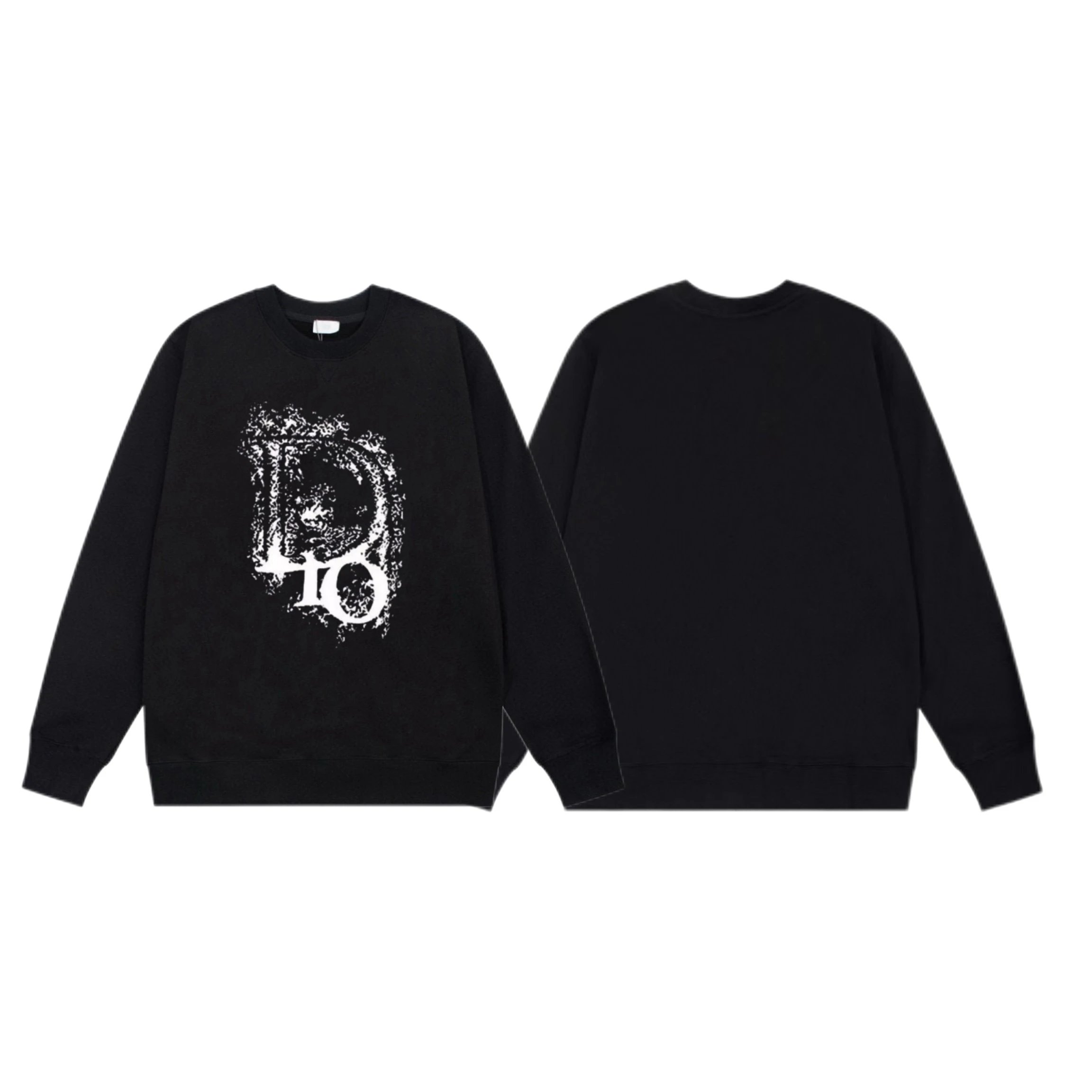 Dior Oblique Patchwork Logo Black Hoodie - 8
