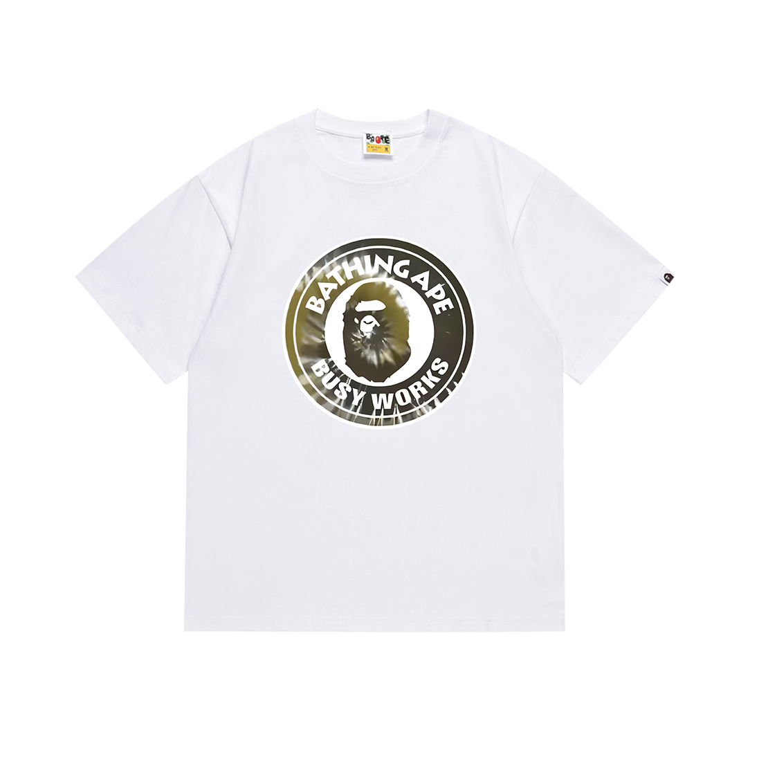 A BATHING APE's Color Camo Busy Works Tee