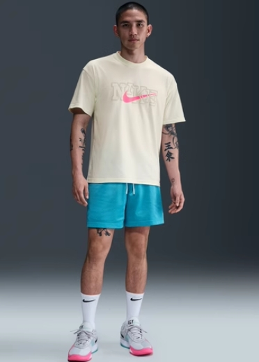 Nike Sportswear Swoosh Tee Cream Pink