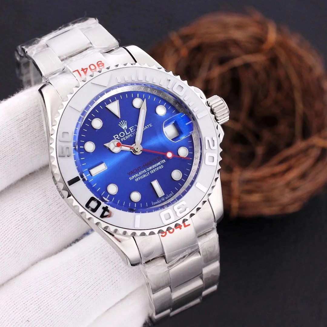 银壳·蓝盘钢带【银圈】