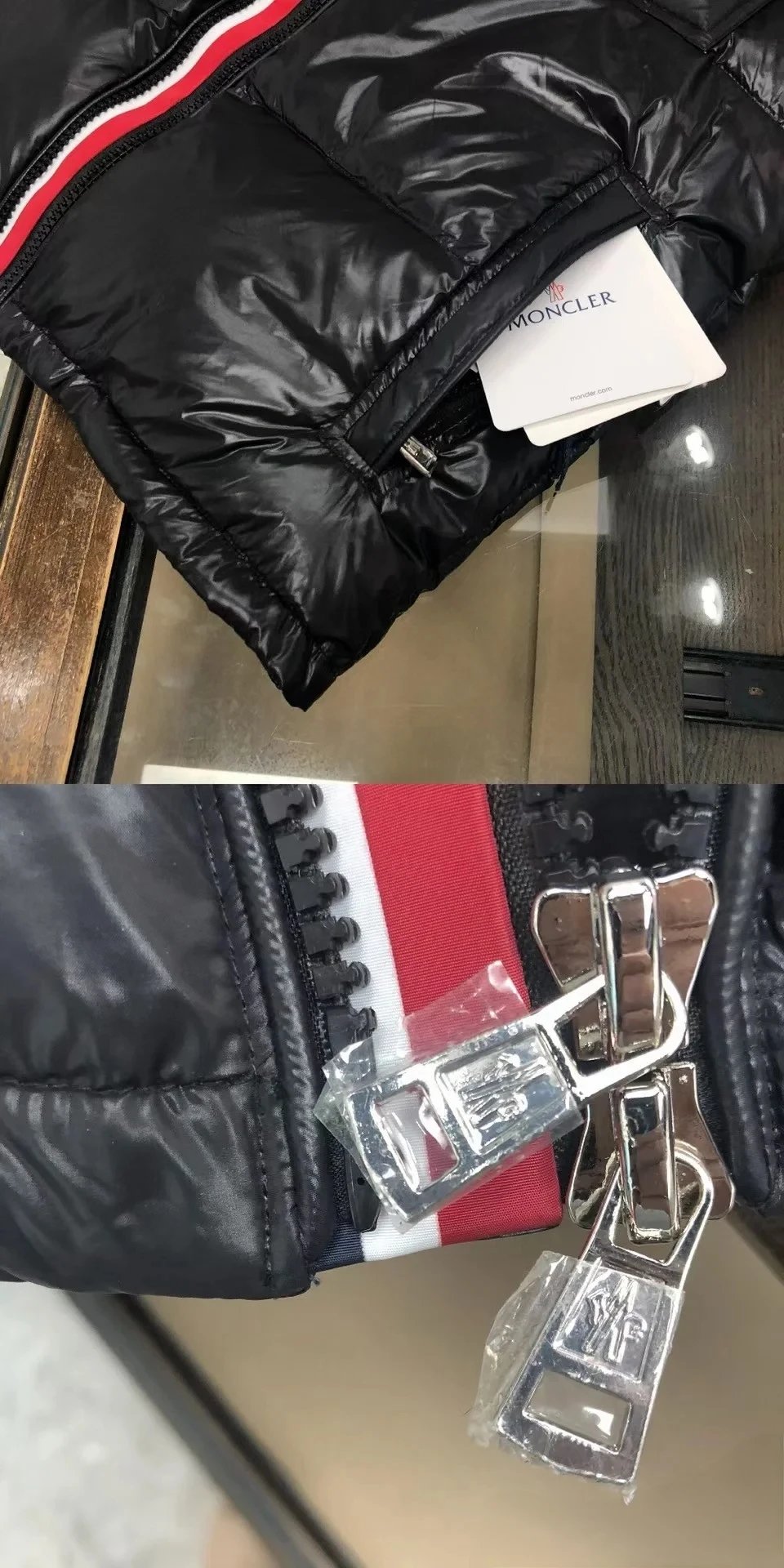 Moncler Maya Vest Black Glossy Down Vest Outerwear.vest - 7