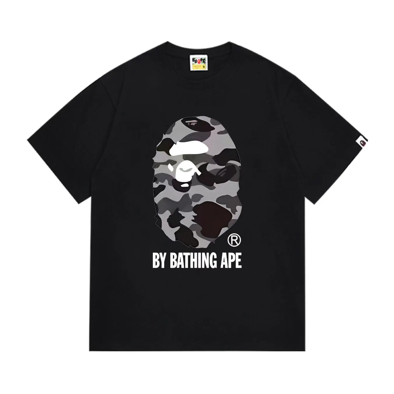 BAPE City Camo By Bathing Ape Tee Black Grey Camo