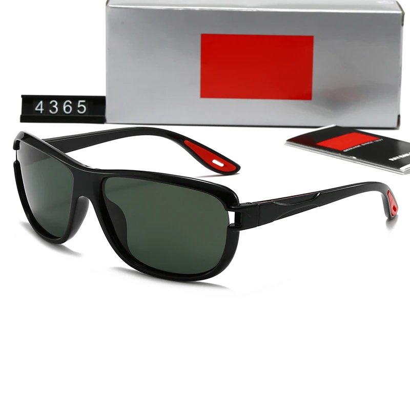 Ray-Ban RB4604 Square Sunglasses Matte Brown Frame Brown Lens