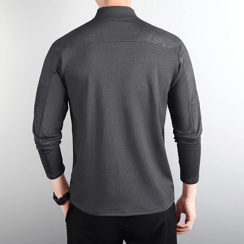 Under Armour HeatGear Half-Zip Base Layer White / Blue - 5