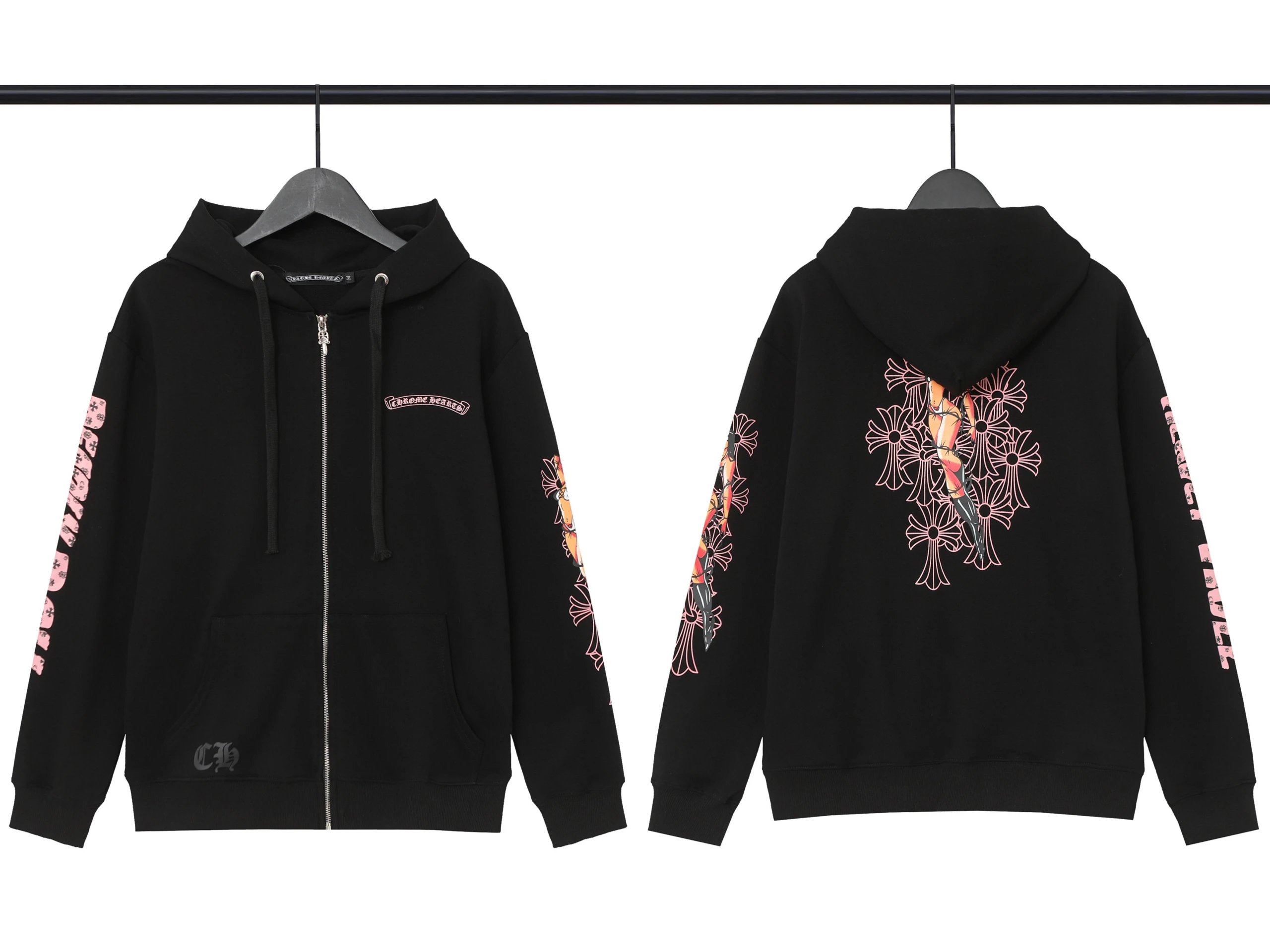 Dior CD Italic Script Logo Crewneck Black