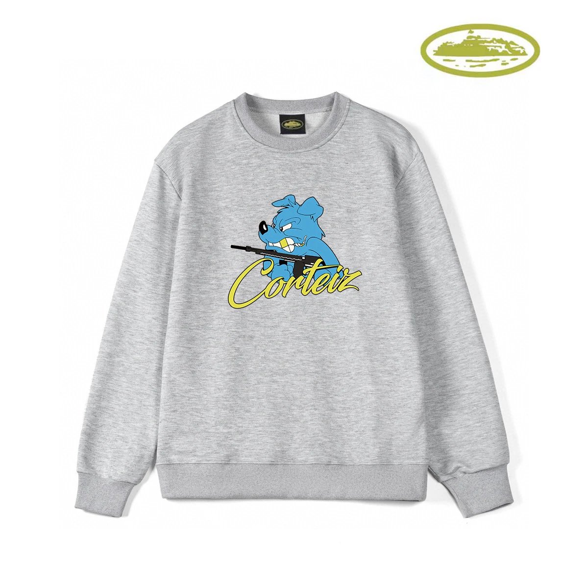 Design Flame 'C' Graphic Sweatshirt Black Hoodie - 12