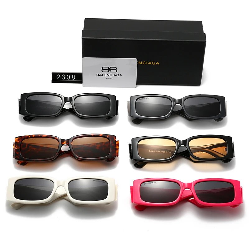 Balenciaga Logo-Embossed Cat-Eye Sunglasses Black - 4