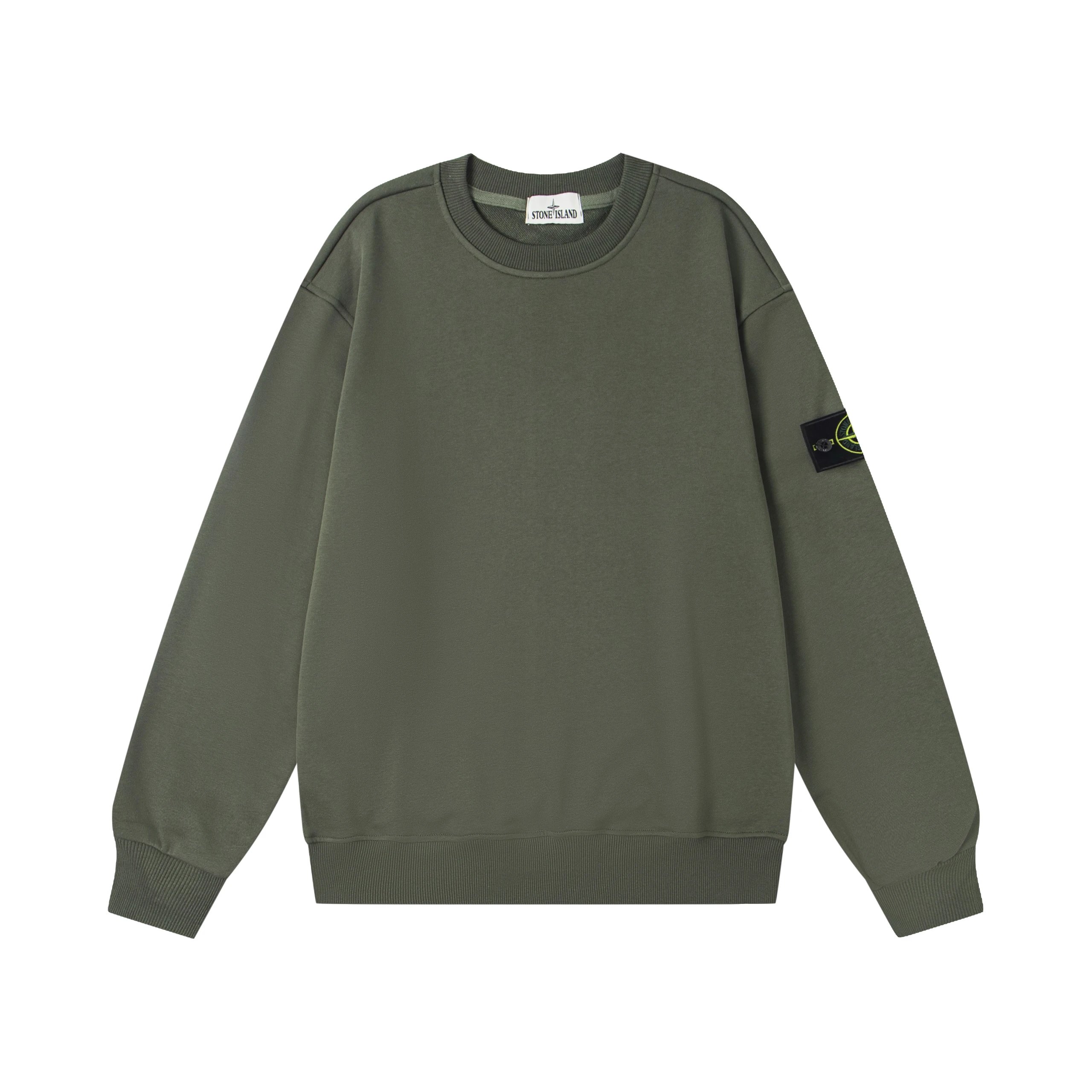 Stone Island Crewneck Sweatshirt Olive