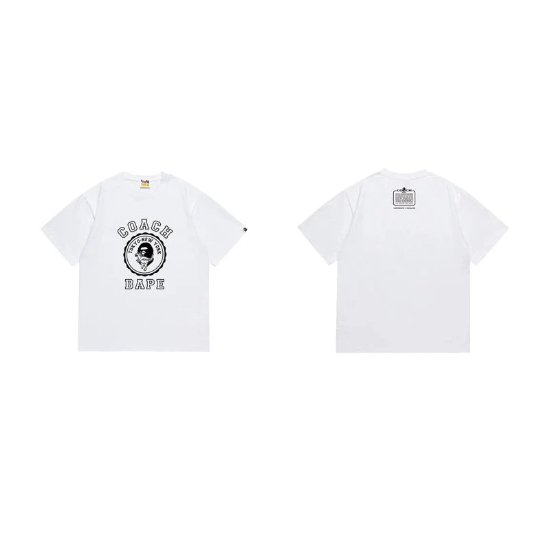 BAPE x Coach Collab Logo Tee White