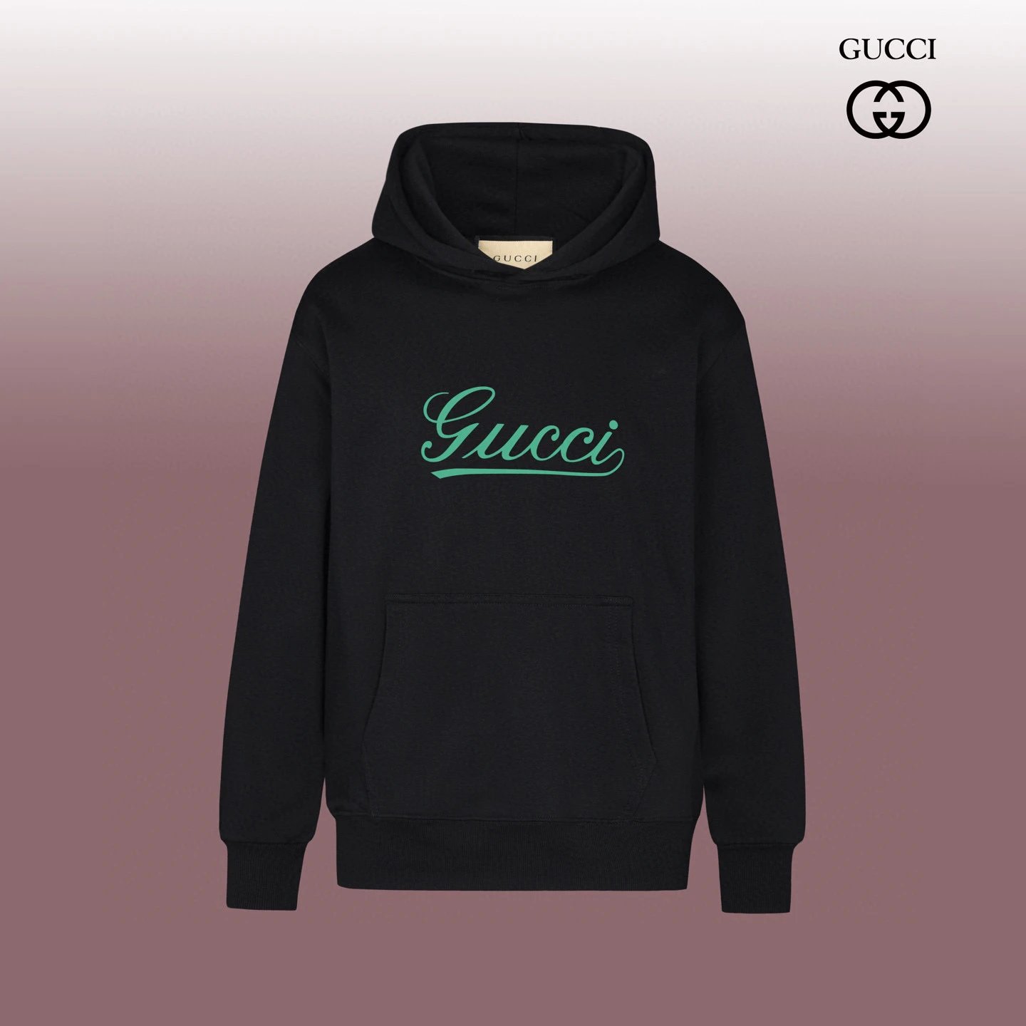 Gucci Logo Print White Hoodie - 6